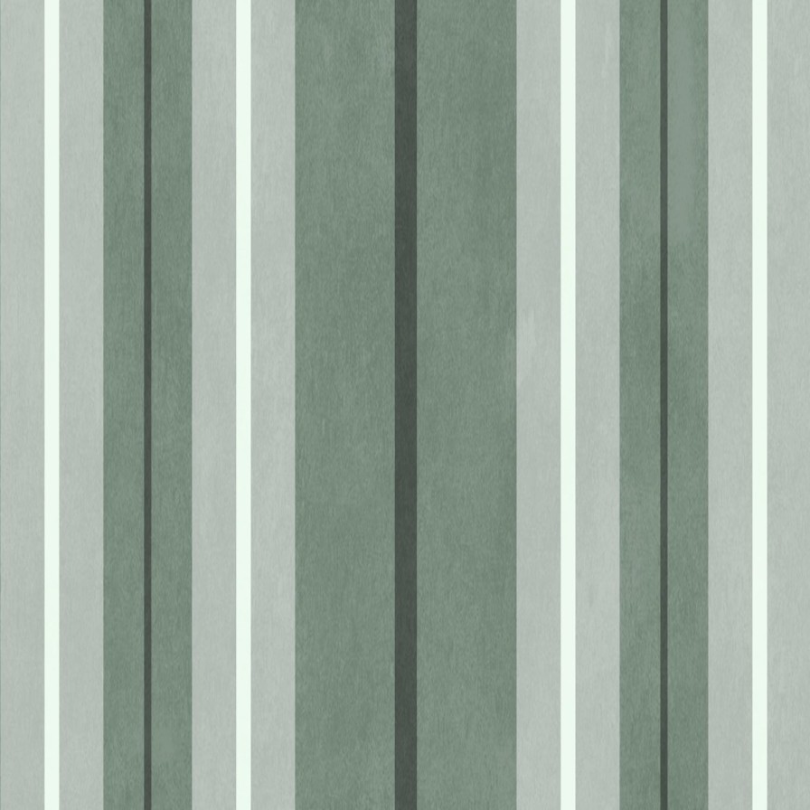 Wallpaper House of Hackney | Lauriston Stripe Wallpaper-Verdigris