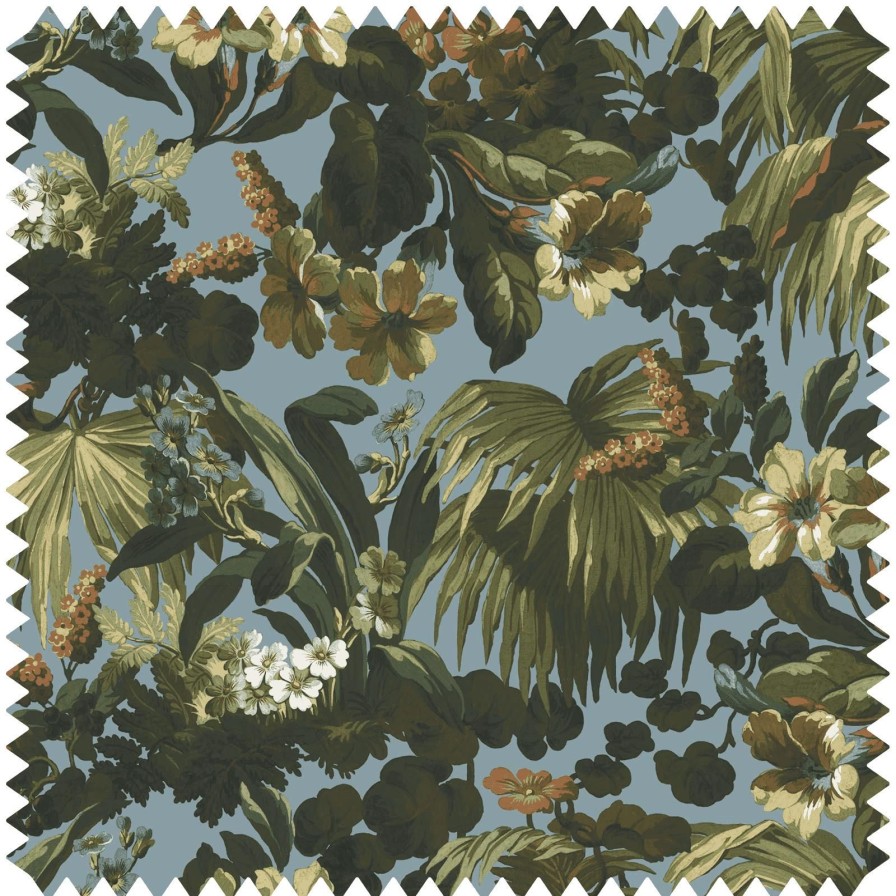 Fabric House of Hackney | Limerence Velvet Blind-Sky