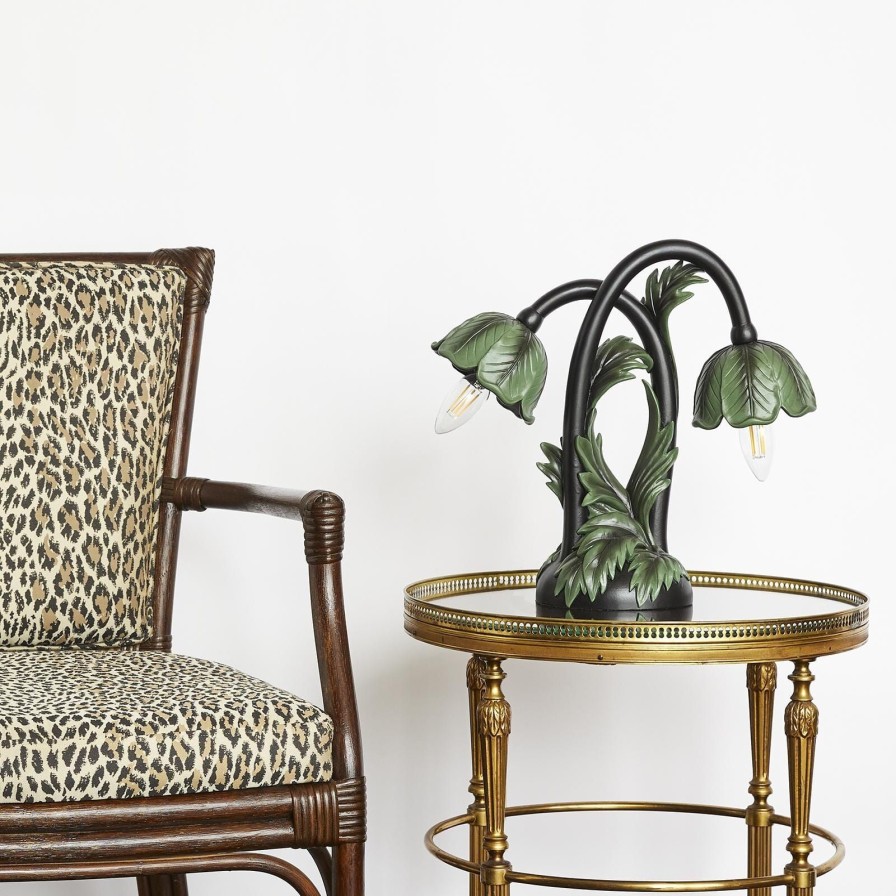 Accessories House of Hackney Lamp Bases | Acanthus Lampstand-Verde