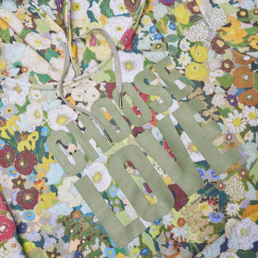 Accessories House of Hackney | Hollyhocks 'Choose Love' Hoodie-Summer M