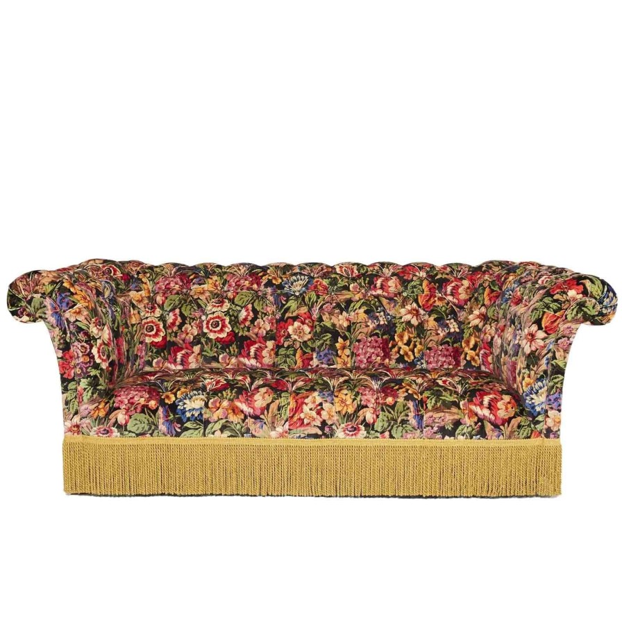 Furnishings House of Hackney Sofas | Florescence Velvet London Sofa-Noir