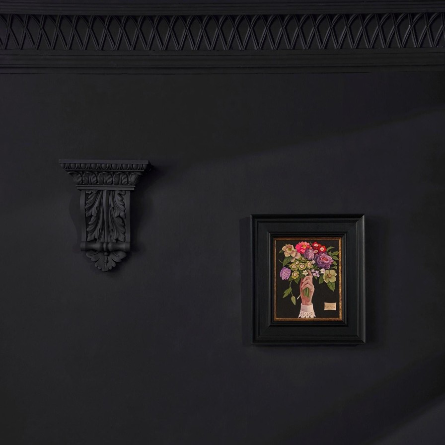 Accessories House of Hackney Art Work | Lizzie Riches 'Fritillary And Hellbore' Painting