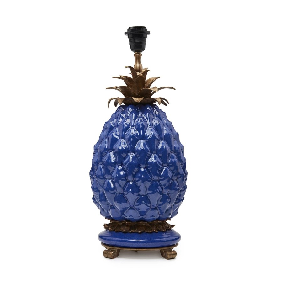 Accessories House of Hackney Lamp Bases | Ananas Lampstand-Lapis Lazuli