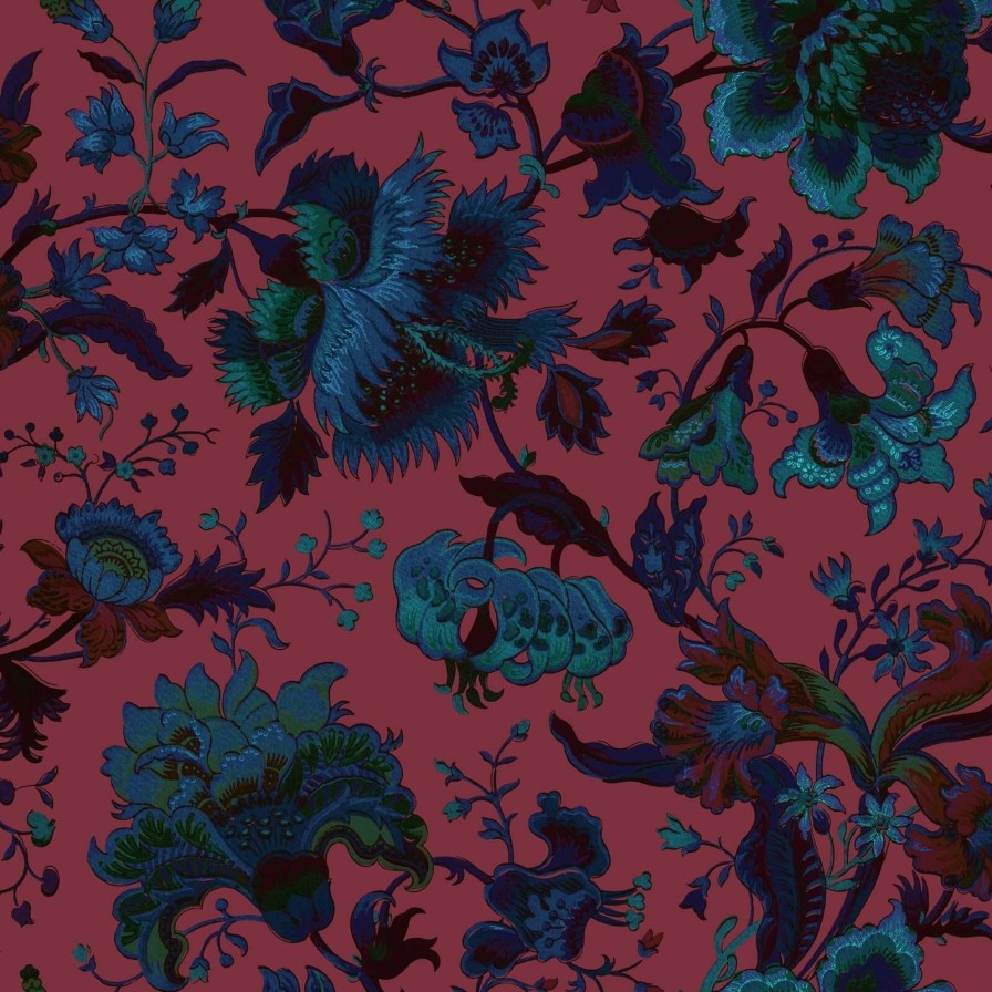 Wallpaper House of Hackney | Majorelle Wallpaper-Viola Pink