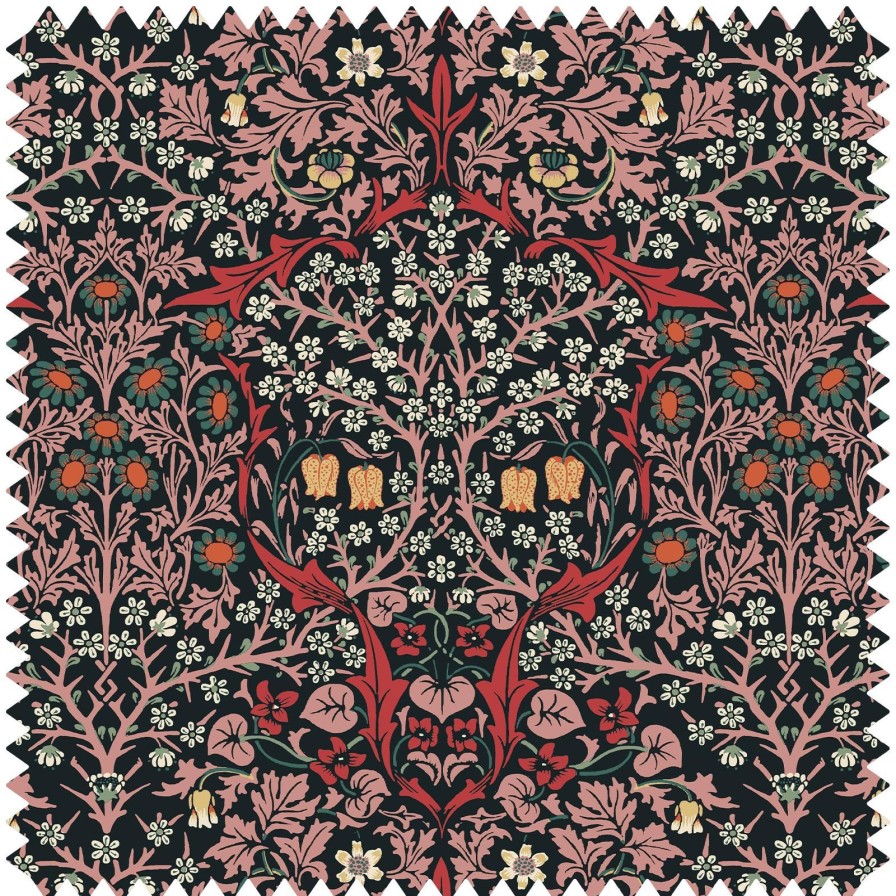 Fabric House of Hackney | Blackthorn Velvet Blind-Tourmaline