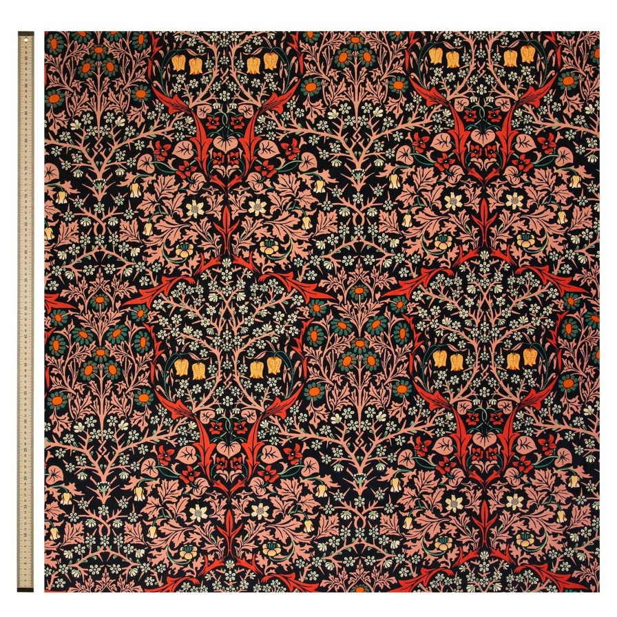 Fabric House of Hackney | Blackthorn Velvet Blind-Tourmaline