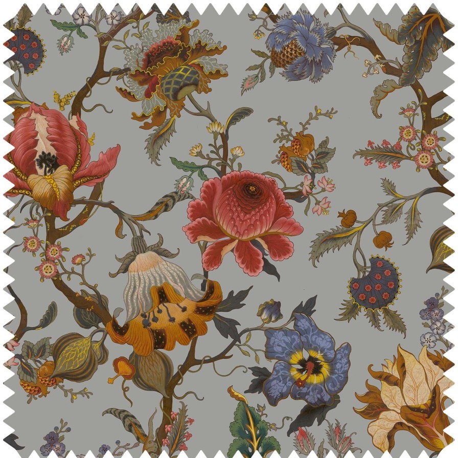Fabric House of Hackney | Artemis Velvet Blind-Dove Grey