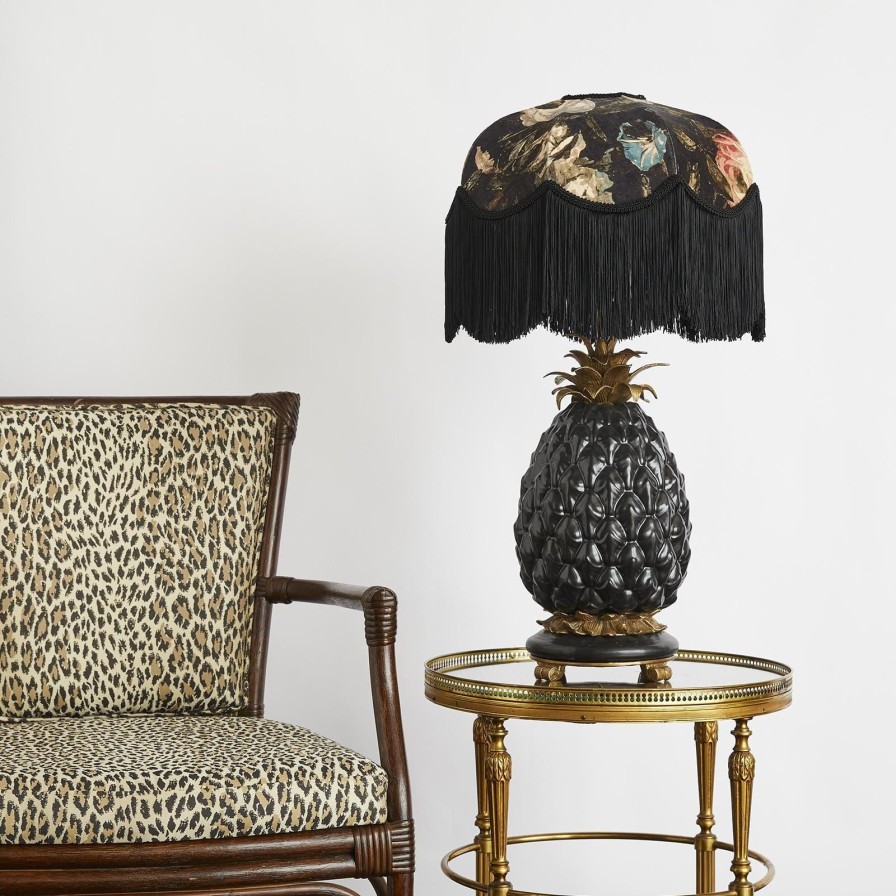 Accessories House of Hackney Lamp Bases | Ananas Lampstand-Black