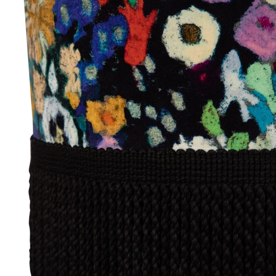 Furnishings House of Hackney Bottomans | Woodstock Velvet Bottoman-Meadow