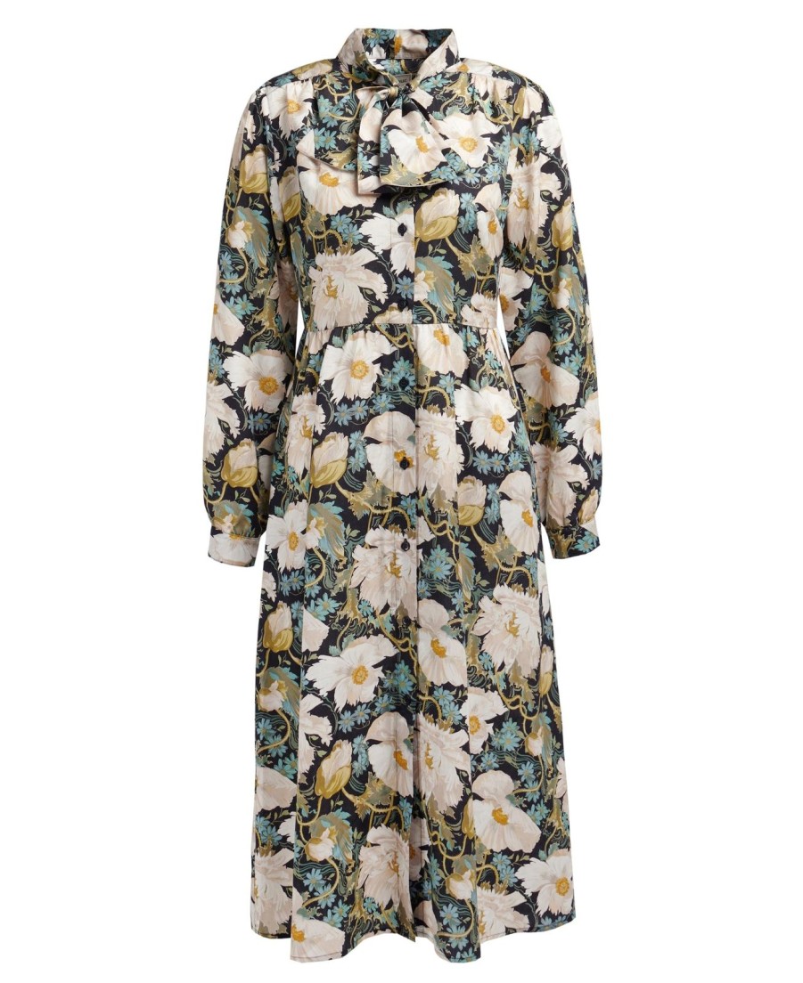 Accessories House of Hackney | Barbour Daintry Midi Dress-Papavera/ White