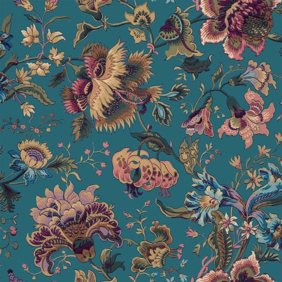Wallpaper House of Hackney | Majorelle Wallpaper-Azure