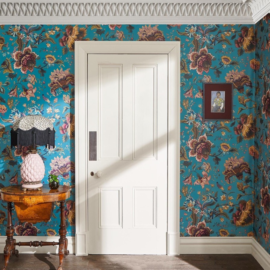 Wallpaper House of Hackney | Majorelle Wallpaper-Azure
