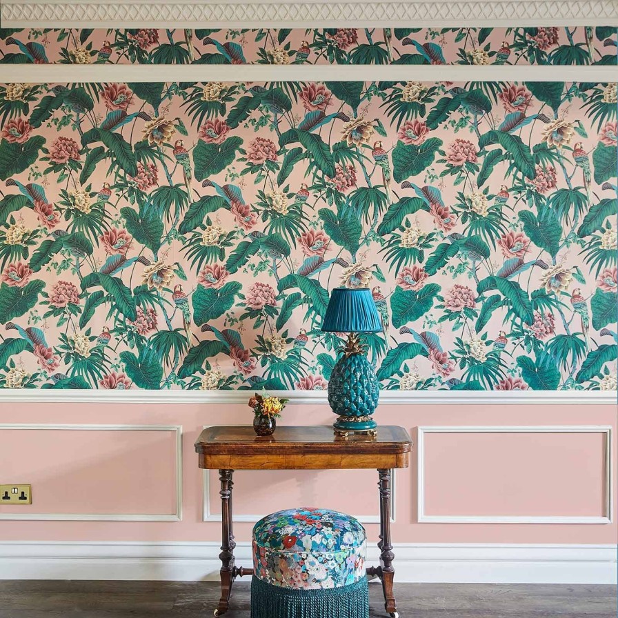 Wallpaper House of Hackney | Paradisa Wallpaper-Tourmaline Pink