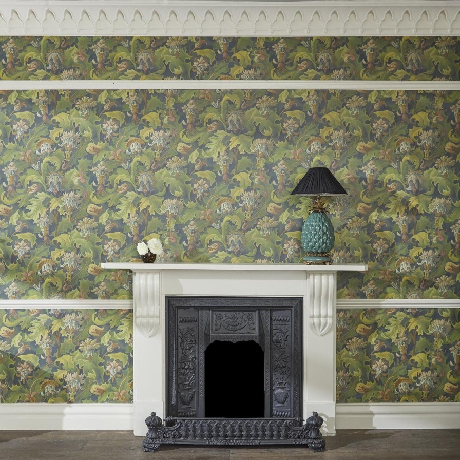 Wallpaper House of Hackney | Vespertine Wallpaper-Verde