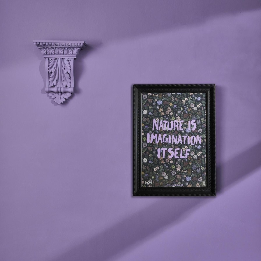 Accessories House of Hackney Art Work | Nature Is Imagination Itself' Poster