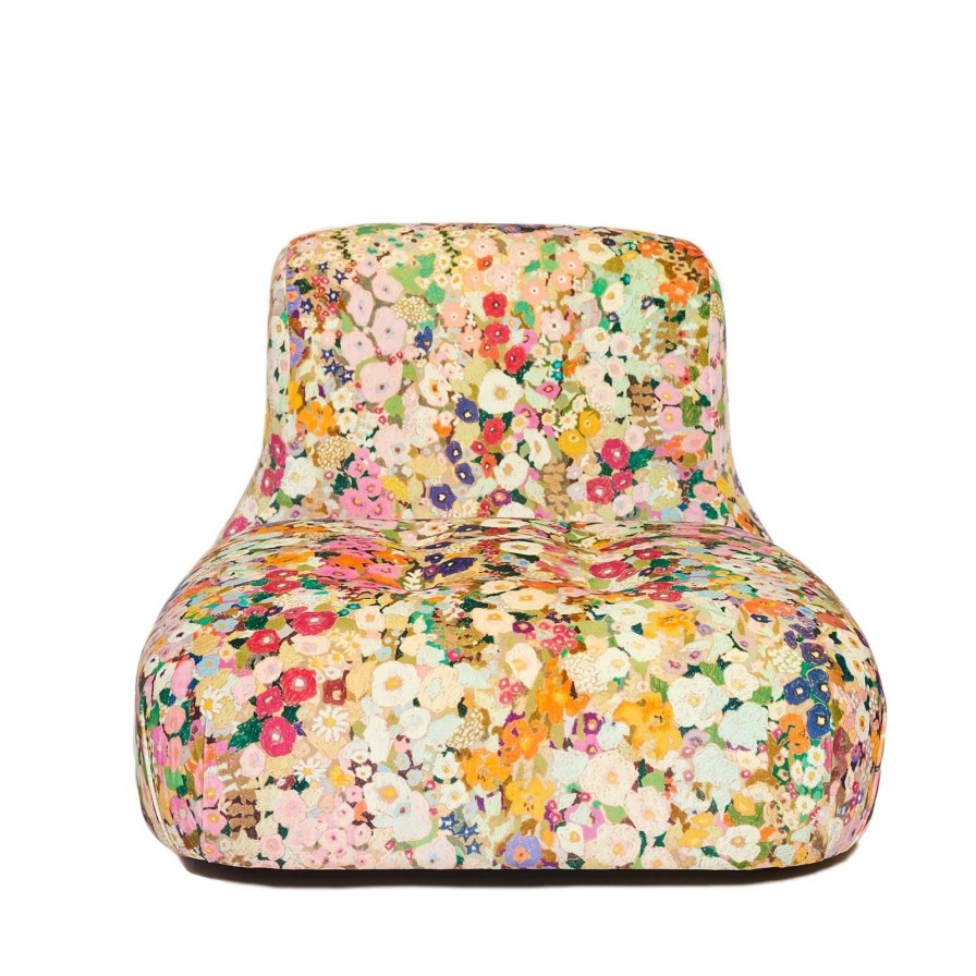 Furnishings House of Hackney Castle Chairs | Hollyhocks Velvet Castle Chair-Spring