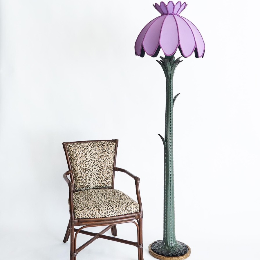 Accessories House of Hackney Lampshades | Galanthus Silk Standard Lampshade-Mallow