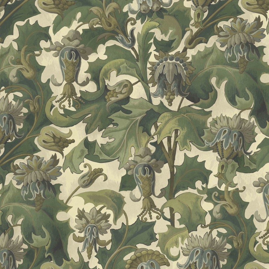 Wallpaper House of Hackney | Vespertine Wallpaper-Ecru