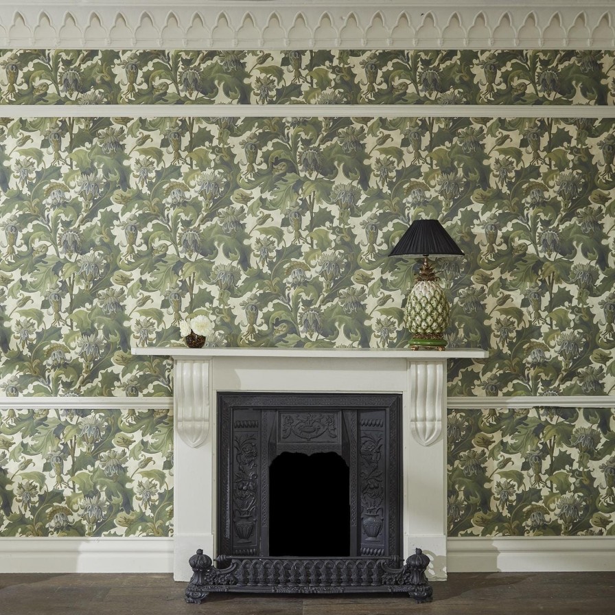 Wallpaper House of Hackney | Vespertine Wallpaper-Ecru