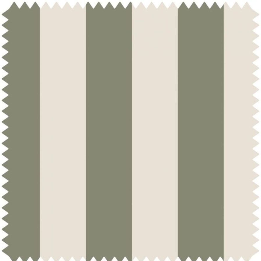 Wallpaper House of Hackney | Trematon Stripe Jacquard-Verdigris