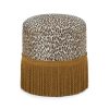 Furnishings House of Hackney Bottomans | Wild Card Jacquard Bottoman-Butterscotch