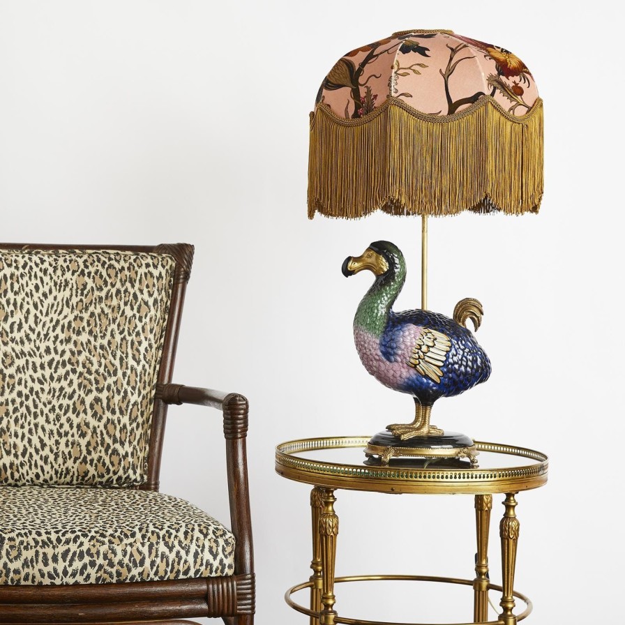 Accessories House of Hackney Lampshades | Artemis Velvet Tilia Lampshade-Blush