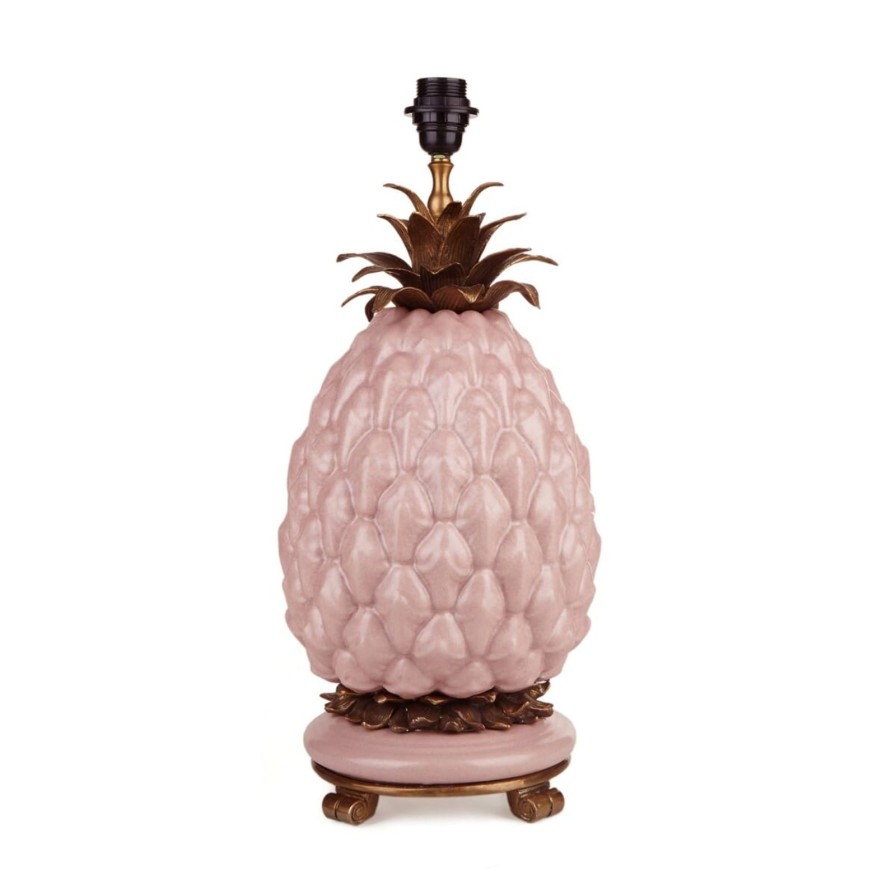 Accessories House of Hackney Lamp Bases | Ananas Lampstand-Quartz Pink