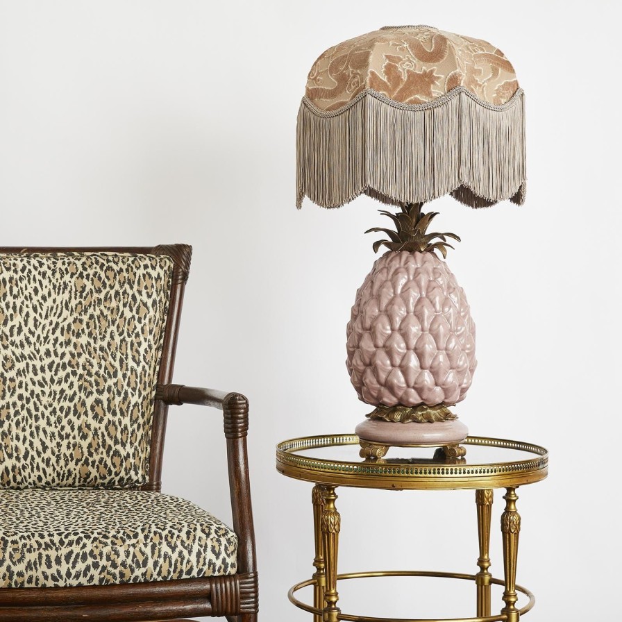 Accessories House of Hackney Lamp Bases | Ananas Lampstand-Quartz Pink