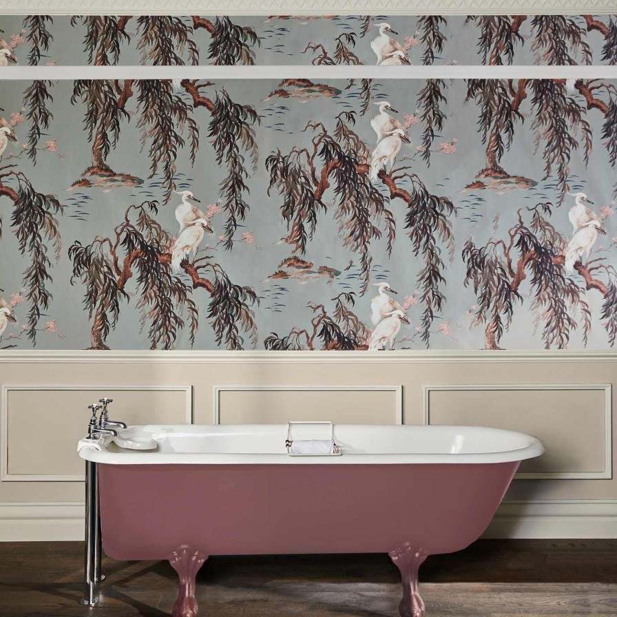 Wallpaper House of Hackney | Zeus Wallpaper-Eau De Nil
