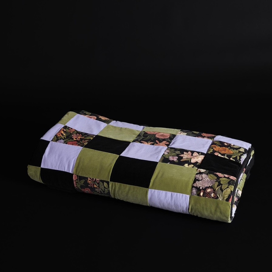 Furnishings House of Hackney Bedding | Gothic Garden Patchwork Quilt