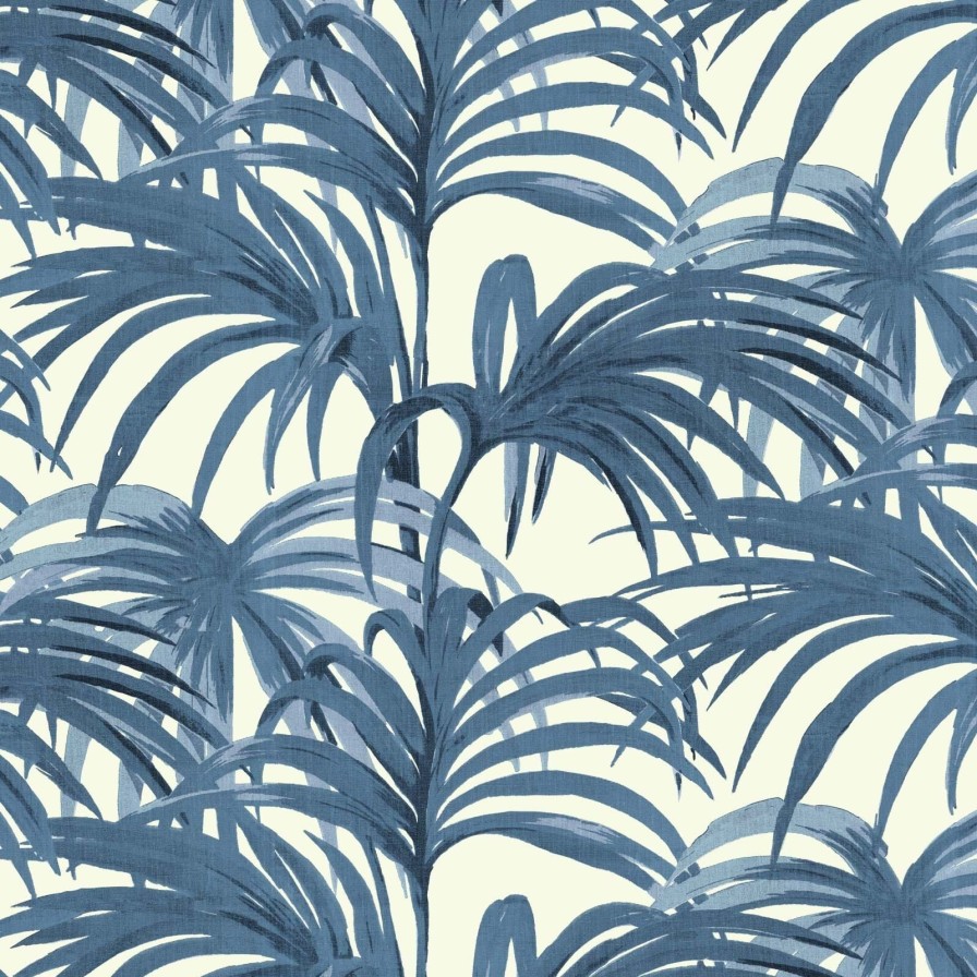 Wallpaper House of Hackney | Palmeral Wallpaper-Off White & Azure