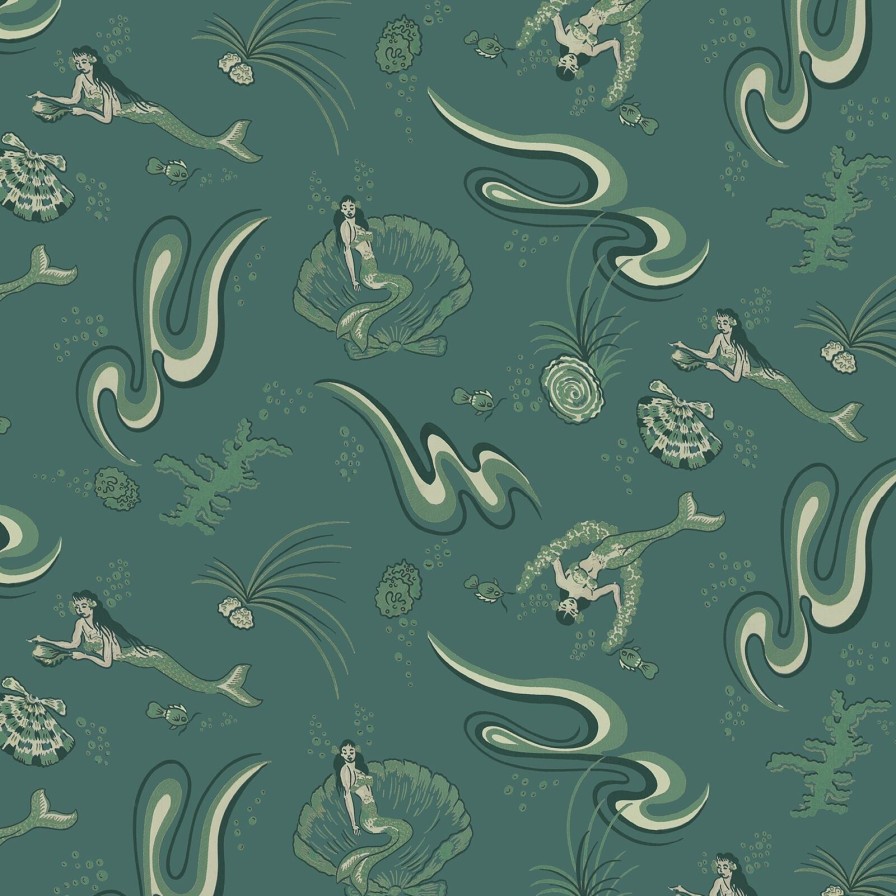 Wallpaper House of Hackney | Morveren Wallpaper-Agate