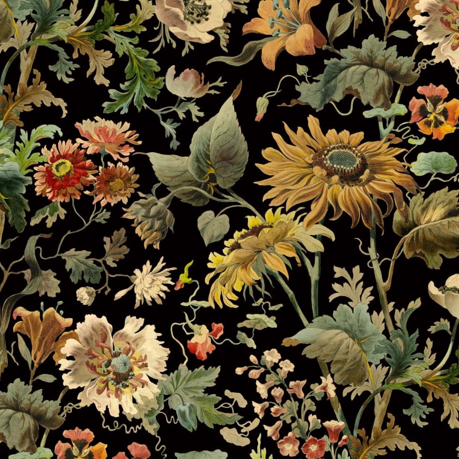 Wallpaper House of Hackney | Avalon Wallpaper-Noir
