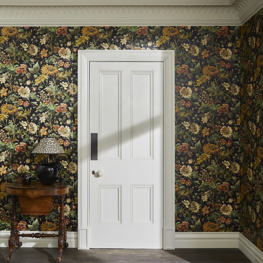 Wallpaper House of Hackney | Avalon Wallpaper-Noir