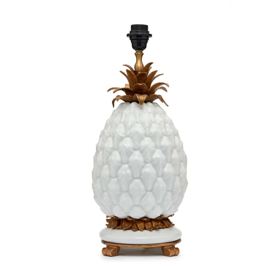 Accessories House of Hackney Lamp Bases | Ananas Lampstand-Off White