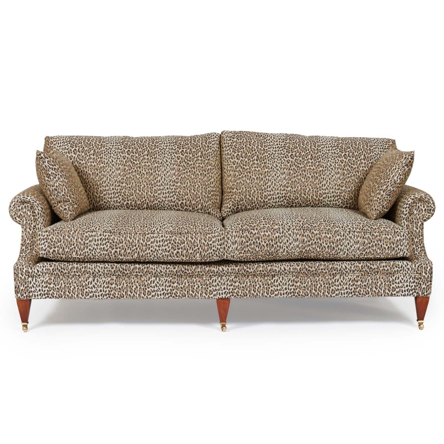 Furnishings House of Hackney Sofas | Wild Card Jacquard Wilton 3-Seater Sofa-Butterscotch