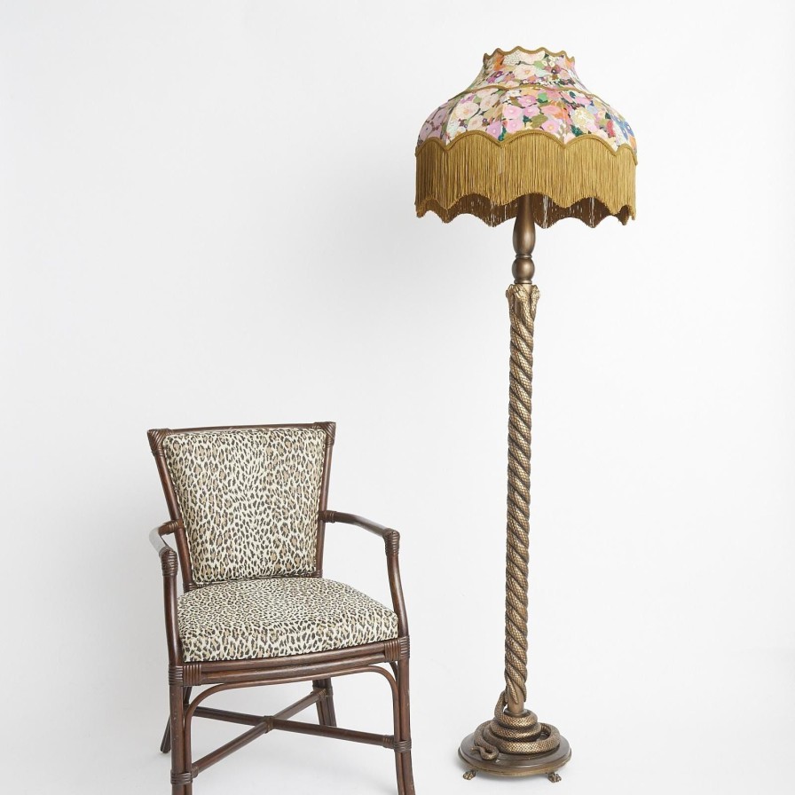 Accessories House of Hackney Lampshades | Hollyhocks Velvet Isabella Lampshade-Spring