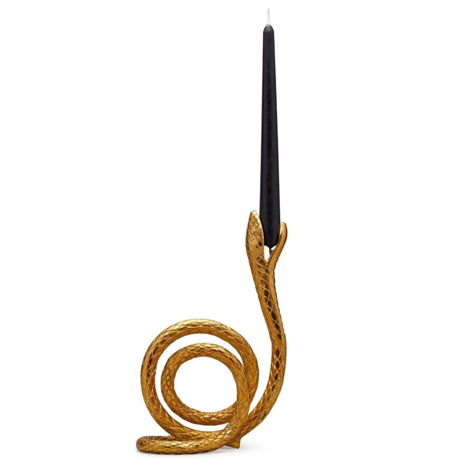 Accessories House of Hackney Candles | House Of Hackney Serpentis Candelabra-Brass