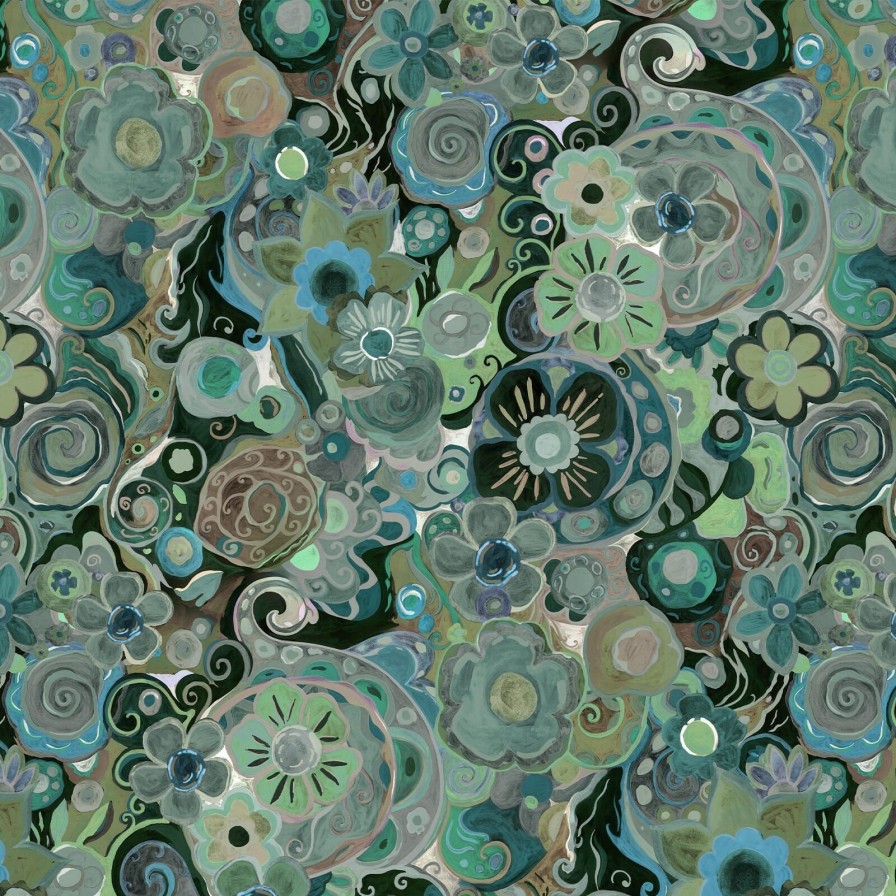 Wallpaper House of Hackney | Nanjizal Wallpaper-Emerald
