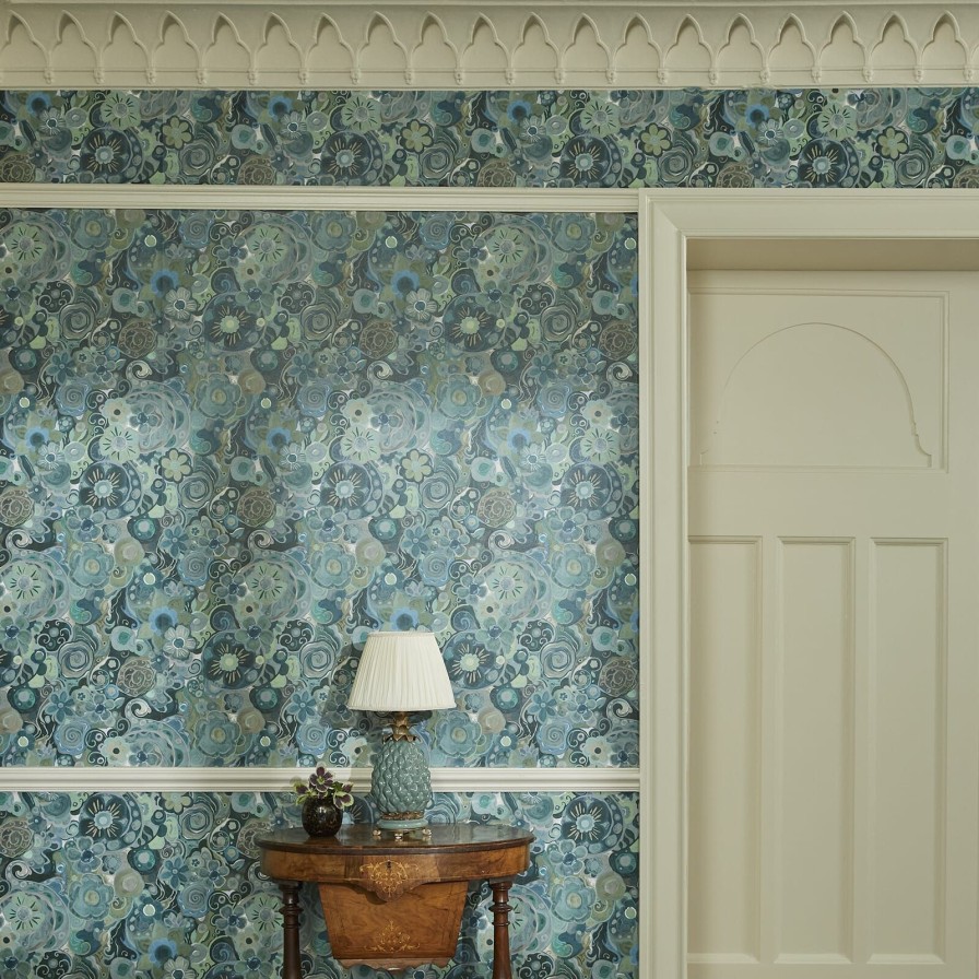 Wallpaper House of Hackney | Nanjizal Wallpaper-Emerald