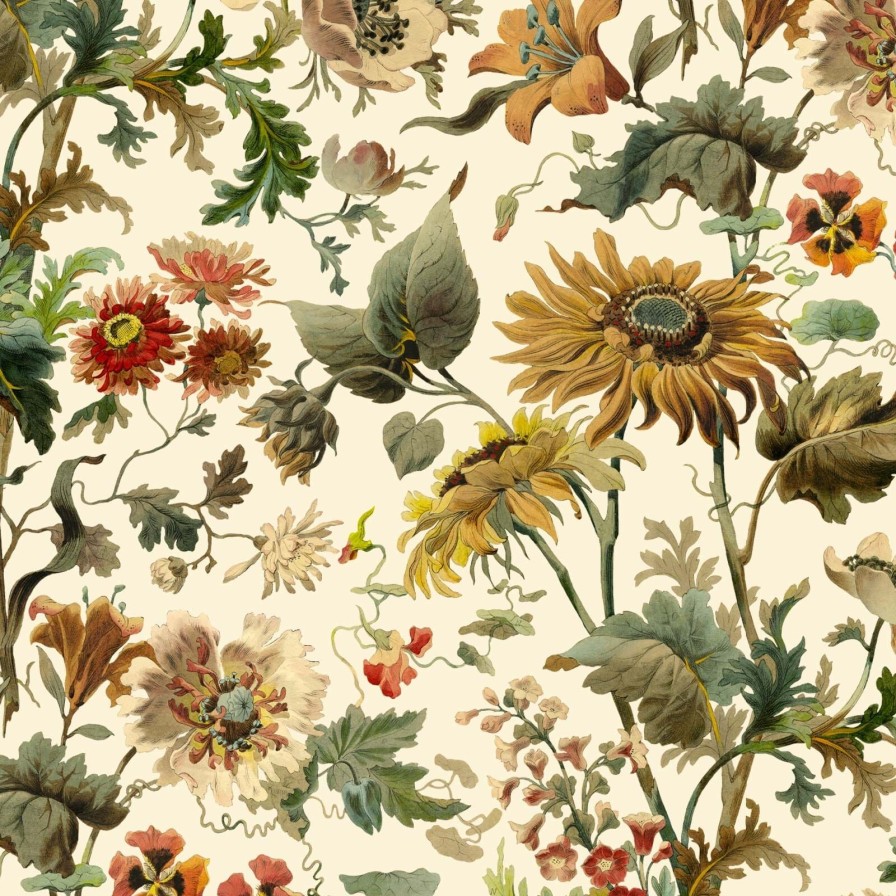 Wallpaper House of Hackney | Avalon Wallpaper-Ecru
