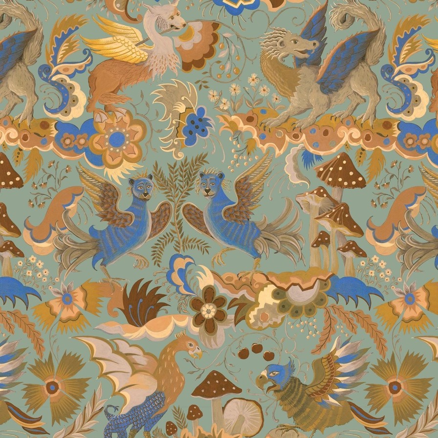 Wallpaper House of Hackney | Phantasia Wallpaper-Jadeite