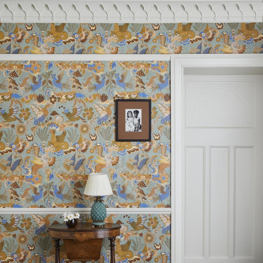 Wallpaper House of Hackney | Phantasia Wallpaper-Jadeite