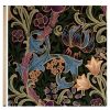 Fabric House of Hackney | Golden Lily Magna Velvet Blind-Obsidian