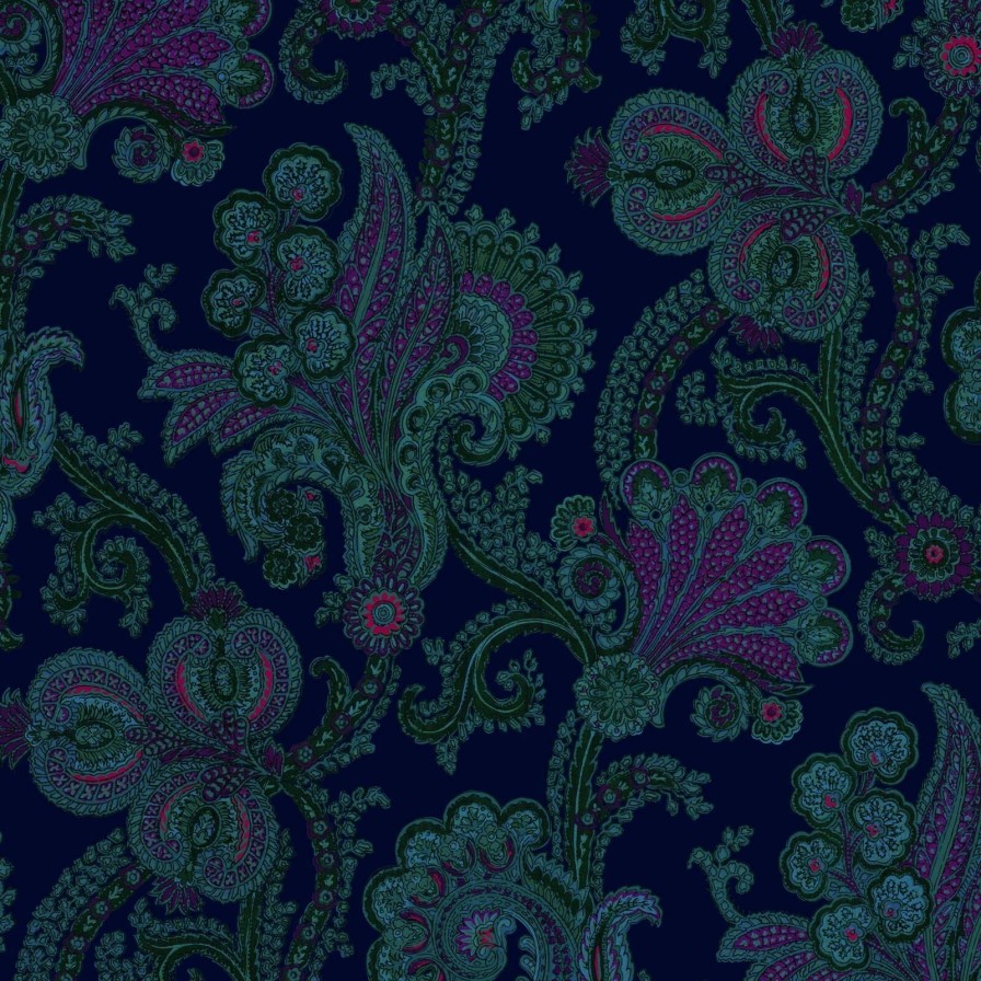 Wallpaper House of Hackney | Palme Cashmir Wallpaper-Ink