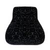 Furnishings House of Hackney Castle Chairs | Anaconda Cut-Velvet Castle Chair-Noir
