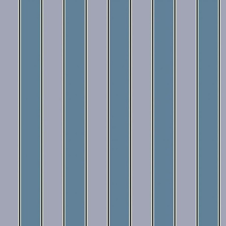 Wallpaper House of Hackney | Orsman Stripe Wallpaper-Amethyst & Celadon