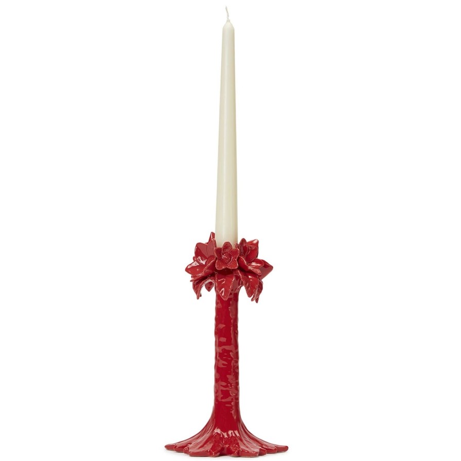 Accessories House of Hackney Candles | Flora Fantasia Candlestick-Cinnabar