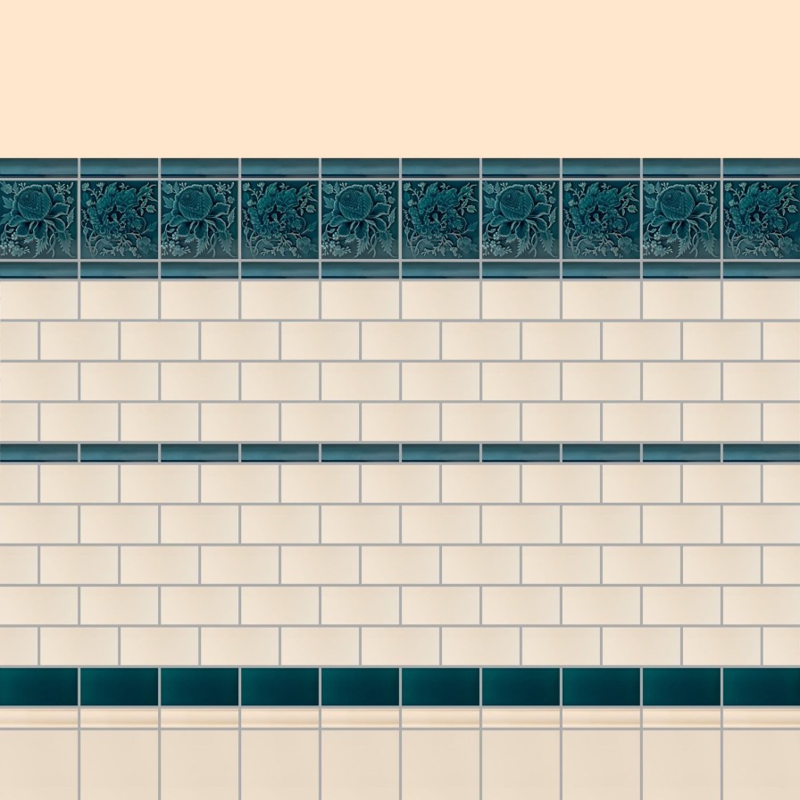 Furnishings House of Hackney Tiles | Vyner Tiles-Teal