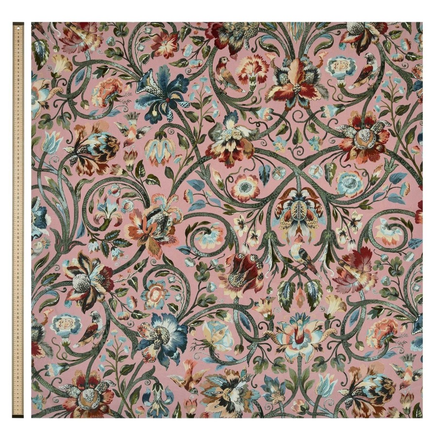 Fabric House of Hackney | Gaia Velvet Blind-Blush